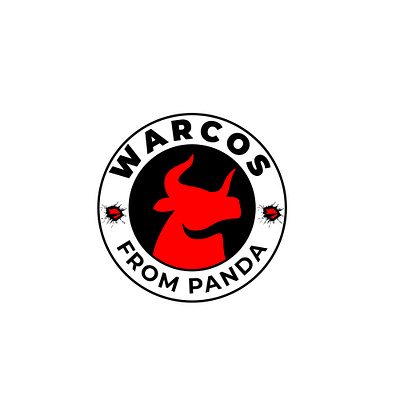 Warcos bull bull logo graphic design logo logo designer logo maker toro toro logo warcos