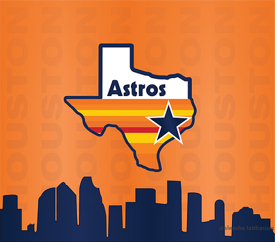 Houston Astros Label Design altuve astrosart astrosbaseball astrosretro astrosshop astrostee astrostumbler branding fortheh graphic design houstonastros minimalastros newastrosgear spacecity supportthestros ui vintageastros