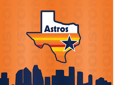 Houston Astros Label Design altuve astrosart astrosbaseball astrosretro astrosshop astrostee astrostumbler branding fortheh graphic design houstonastros minimalastros newastrosgear spacecity supportthestros ui vintageastros