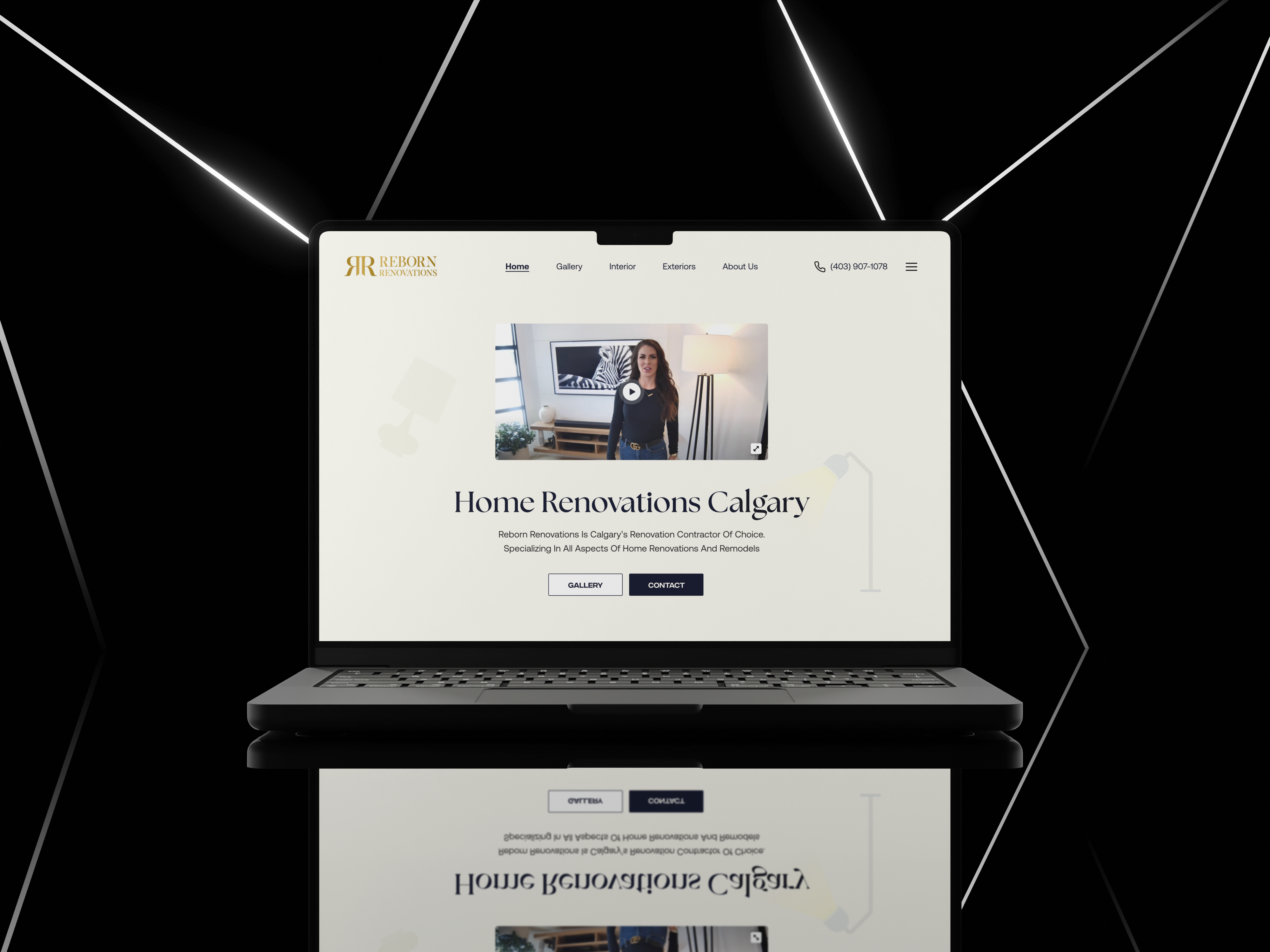 House Renovation Re-design house renovation redesign renovation website ui website design