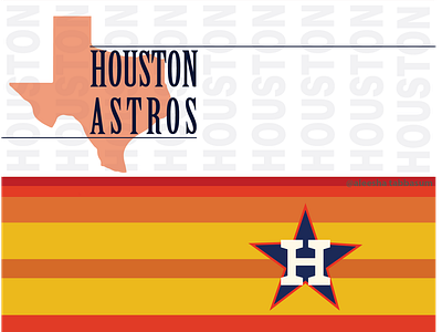 Houston Astros Label design adobe illustrator altuve astrosart astrosbaseball astrosretro astrosshop astrostee astrostumbler branding fortheh graphic design houstonastros minimalastros mlbaseball newastrosgear spacecity supportthestros ui vector vintageastros