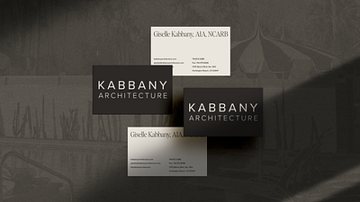 Kabbany Architecture Branding | By OneTen The Studio brand designer brand stylist branding design fashion branding fashion brands graphicdesign logodesign