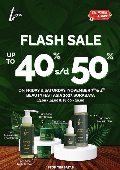 Tigris Event Flash Sale 50%