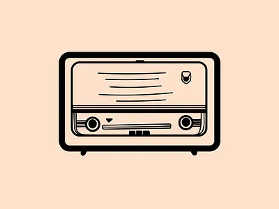 Drawing - Radio Retro Grosseto art arts audio device design drawing illustration illustrator line art lines minimalist old radio radio retro grosseto retro vector vintage