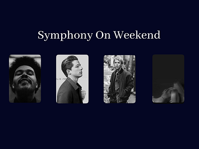 Symphony On Weekend afterhours animation anotherlove figma illustration music playlist wecantberfriends wedonttalkanymore