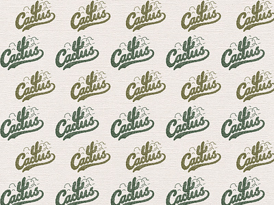 Cactus Patterns Letter branding cactus cactus graphic company brand logo company branding company logo design graphic design illustration logo typeface ui