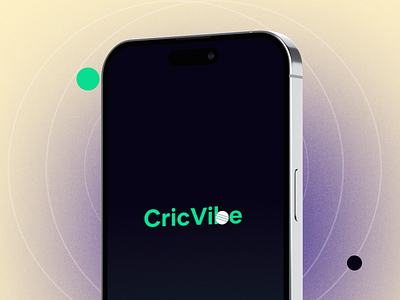 CricVibe: Live Score Mobile App 🏏 app branding design graphic design ui ux vector