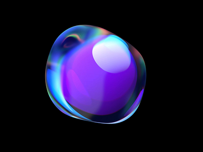 Colorful bubble 3d abstract animation background blender branding bubble calm colorful design elegant endless gradient identity iridescent liquid loop render shape sphere