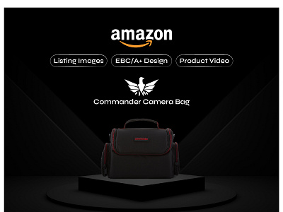 Listing Image & EBC/ A+ Design for Commander Camera Bag a a content a design a listing a listing design amazon amazon a amazon design amazon ebc amazon listing content design ebc ebc listing listing content listing design listing images product design product listing product video