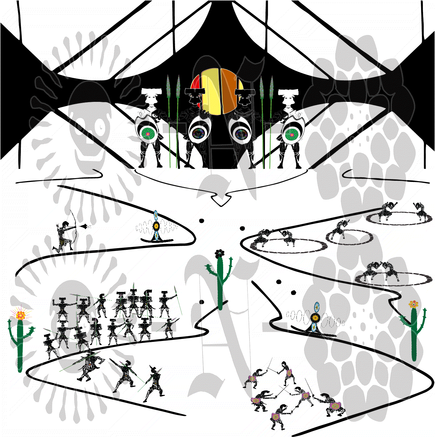 Original Characters (Each Illustrated & Animated) frame by frame 2d animation branding creative design graphic design illustration logo motion graphics vector