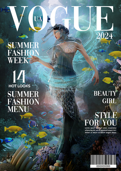 VOGUE POSTER design graphic design