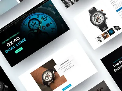 Watch Website Design e commerce website figma minimalism ui ux watch watch site watch website design
