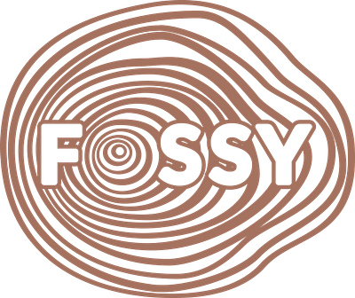 FOSSY Logo branding graphic design logo original