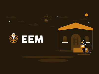 EEM Poster brand design graphic desighn illustration visual design
