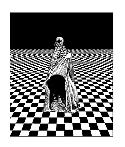 Comics CHESS comics dark art horror art ink lineart manga traditional