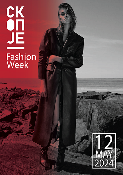Fashion Week Poster branding graphic design il illustration