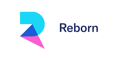 Reborn - Brand concept logo design branding graphic design