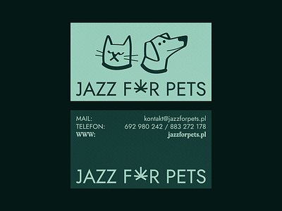 Pet Shop business card branding business card cat cbd dog font green logo pet petshop