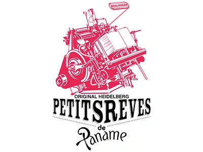 Petits Rêves de Paname : A Tribute to Typographic Craftsmanship branding design rétro graphic design letterpress logo patrimoine graphique typographie typographique typography vector