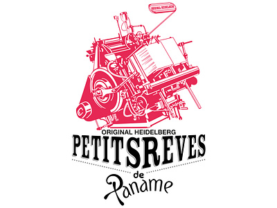 Petits Rêves de Paname : A Tribute to Typographic Craftsmanship branding design rétro graphic design letterpress logo patrimoine graphique typographie typographique typography vector