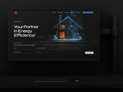 Energy Efficiency Website Design energyefficiencydesign energysavings homeimprovement homevalue rebates uiuxdesign webdesign