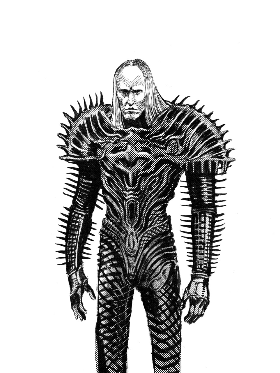 DESIGNES character dark art design illustration lineart manga