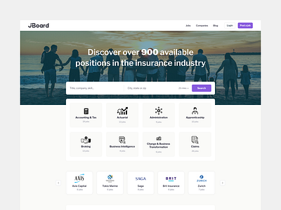 Jboard.io jobboard theme app desig filter interface jboard.io job jobboard responsive search theme ui ux webdesign whitelabel