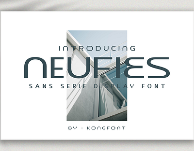 Neufies Modern Futuristic Font branding design font handwritten italic logotype script typeface