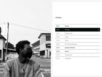 My Portfolio V2 animation clean design minimal portfolio ui web web design