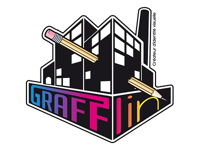 Graff Lin factory design graphic design illustration logo typography vector