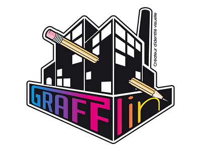 Graff Lin factory design graphic design illustration logo typography vector