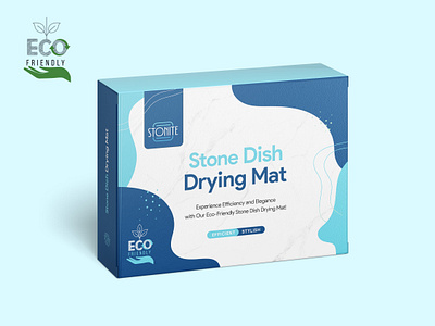 Amazon Packaging Design For Stone Dish Drying Mat amazon packaging box design branding design graphic design packaging packaging design