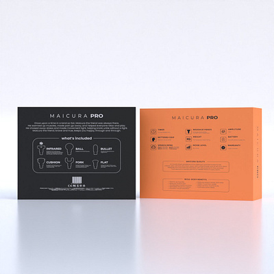 Product Box Design For Maicura PRO amazon packaging box design branding design graphic design packaging packaging design