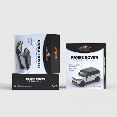 Toy Packaging Design For Range Rover amazon packaging box design branding design graphic design packaging packaging design