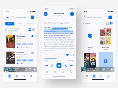 E-Library Audiobook Ai Project - Ui Design behance branding design dribbble figma illustration lionel messi ui ui design ux