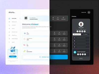 Digital Identity Platform - Dark & Light Version branding dark light dark mode dashboard design digital id employee management graphic design id card identity illustration logo minimal typography ui ui design vector