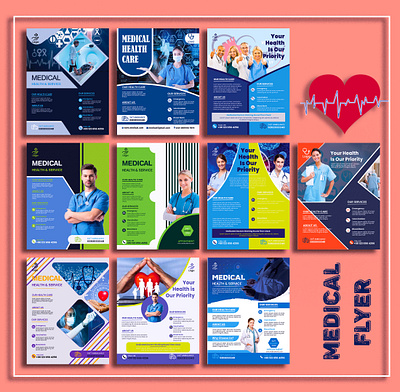 Modern healthcare flyer / Medical flyer design banner template