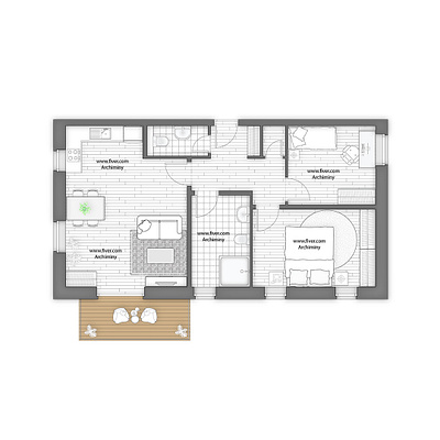 Floor plan design for architecture and real estate 2d floor plan 2d rendering archiminy architecture floor plan commercial design floor plan floor plan layout house floor plan illustration open floor plan photoshop rendering residential design