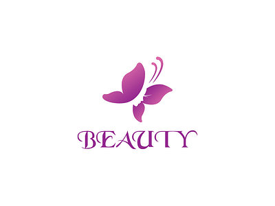 beauty logo branding face butterfly logo graphic design logo vector