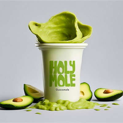 Holy Mole branding graphic design logo design