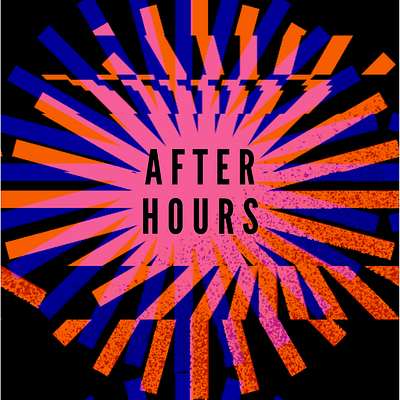 After Hours Album Cover album art branding design graphic design logo