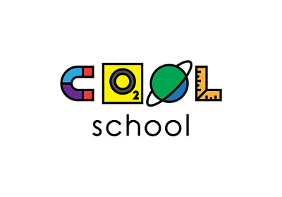 COOL-School logo logotype typography