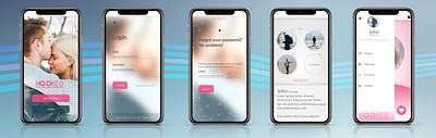 Designing love connections, one pixel at a time! adobexd appdesign interactiondesign interfacedesign mockups prototypes ui uidesign uiux userexperience userinterface uxdesign wireframes