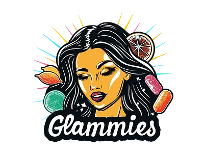 Glammies Logo Design custom logo design design logo graphic design graphics design logo logo creator logo maker versatile