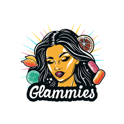 Glammies Logo Design custom logo design design logo graphic design graphics design logo logo creator logo maker versatile