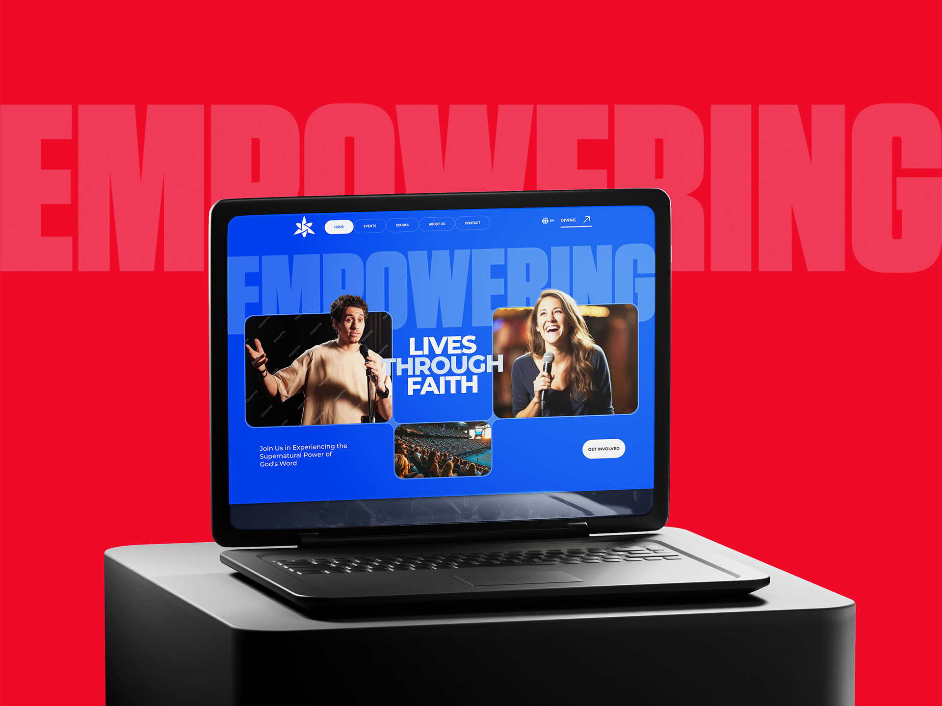 Christian Organization Website Design biblecollege booksales christianorganization eventmanagement livestreams religiouscommunity uiuxdesign websitedesign