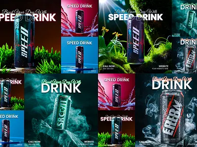 Drink social media post design, social media artisanal drinks cold social media post craft cocktails dark mode design drinks social media post healthy smoothies minimalist design seasonal drinks social media social media post speed drinks social media post
