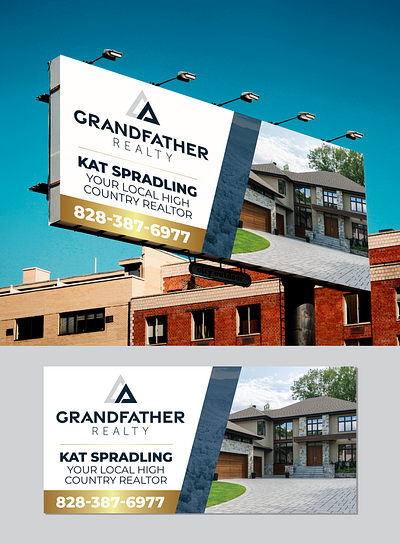 Custom Home Billboard Design banner custom design graphic home