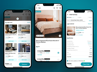 Optimized Furlenco's Navigation & Add-Ons: A UX Case Study add ons animation case study design figma graphic design ios logo mobile motion graphics navigation rent rental ui ui design ux ux design