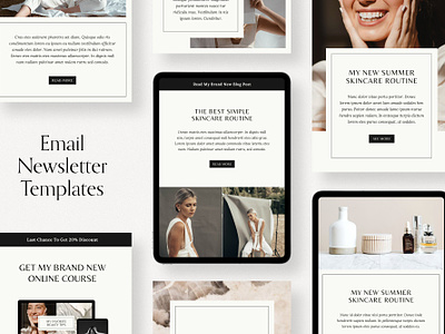 Email Newsletter Templates For Canva